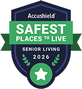 Accushield safest places to live senior living 2026